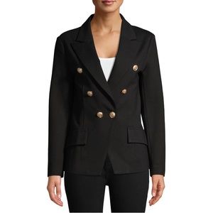 Attitude Unknown Women’s Metallic Button Blazer NWT Small